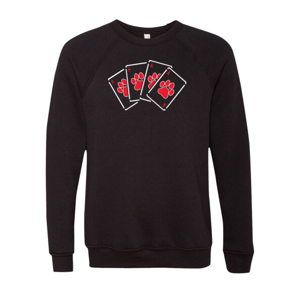 Lansing Tennis - Sponge Fleece Raglan Crewneck Sweatshirt Thumbnail