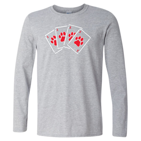 Lansing Tennis - Unisex Softstyle® Long Sleeve T-Shirt Thumbnail